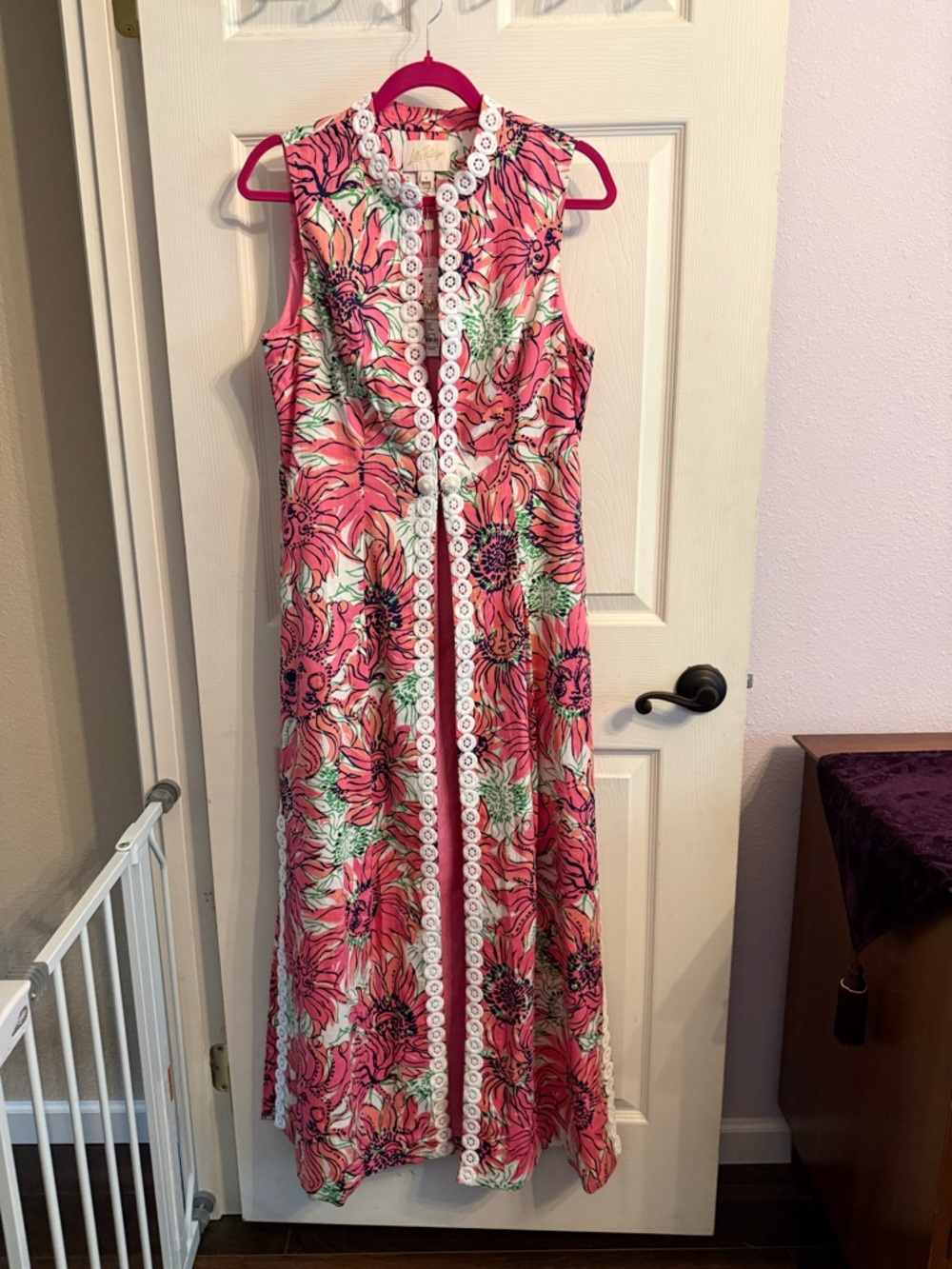 Lilly Pulitzer Vanaday Duster Vest. NWT size 8